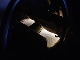 Установка подсветки ног в Toyota Cresta